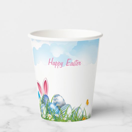 Gobelets En Papier Happy  Easter Paper cup (Recto)
