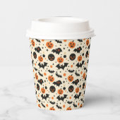 Gobelets En Papier Happy Halloween Éffrayant Cute & Festive Halloween (Verso)