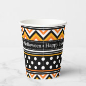Gobelets En Papier Happy Halloween Motif moderne (Droite)