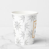 Gobelets En Papier Happy Halloween pas de tour traite seulement araig (Droite)