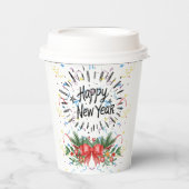 Gobelets En Papier Happy new year (Recto)