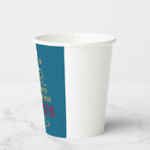 Gobelets En Papier Happy New Year 2026 Champagne | 8oz Paper Cup (Gauche)