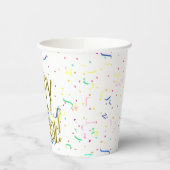 Gobelets En Papier Happy New Year - Gold Text (Gauche)