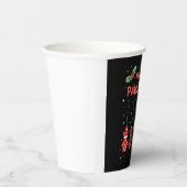 Gobelets En Papier Happy Pawlidays Funny Christmas Dog Paw Xmas Dogs (Droite)