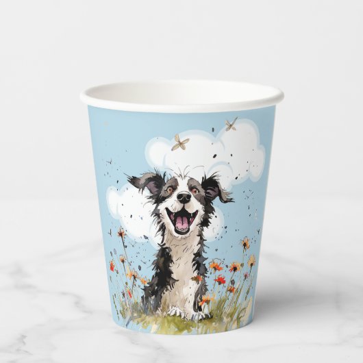 Gobelets En Papier Happy Pup (Verso)