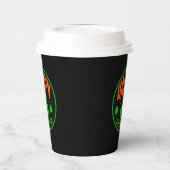Gobelets En Papier Happy St. Patrick's Day Circle Design-63501 (Gauche)