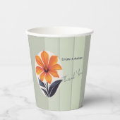 Gobelets En Papier Happy Thanksgiving (Recto)