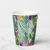 Gobelets En Papier Harmonie de la jungle (Verso)