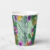 Gobelets En Papier Harmonie de la jungle (Recto)