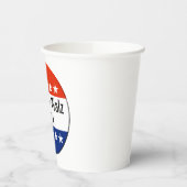 Gobelets En Papier Harris Walz Élection 2024 (Gauche)