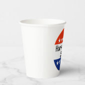 Gobelets En Papier Harris Walz Élection 2024 (Droite)