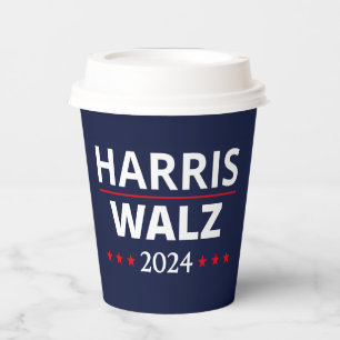 Gobelets En Papier Harris Walz Election 2024 III