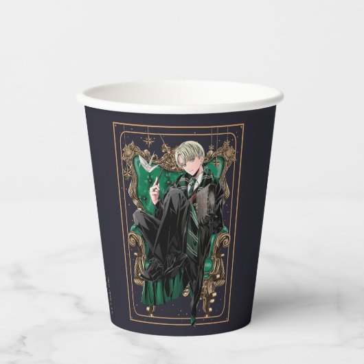 Gobelets En Papier HARRY POTTER™ | Anime Draco Malfoy Assis (Recto)