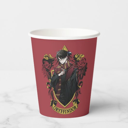 Gobelets En Papier HARRY POTTER™ | Anime HARRY POTTER™ Crest (Verso)