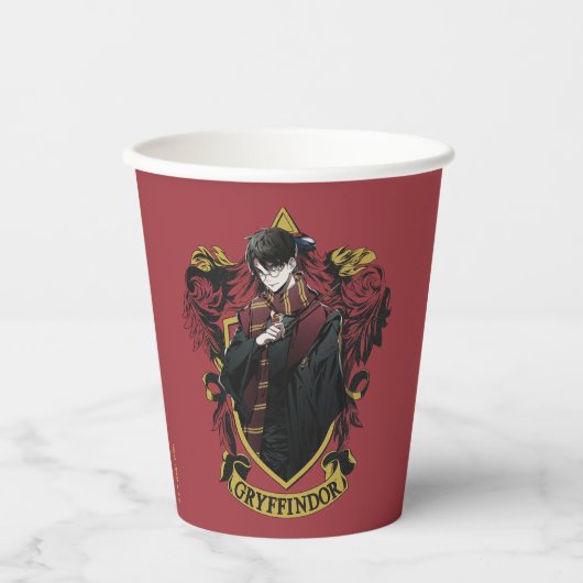 Gobelets En Papier HARRY POTTER™ | Anime HARRY POTTER™ Crest (Recto)