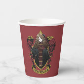 Gobelets En Papier HARRY POTTER™ | Anime Hermione House Crest (Recto)