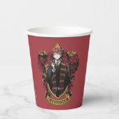 Gobelets En Papier HARRY POTTER™ | Anime Ron Weasley House Crest (Recto)