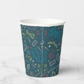 Gobelets En Papier HARRY POTTER™ Artefacts Line Art Motif (Droite)