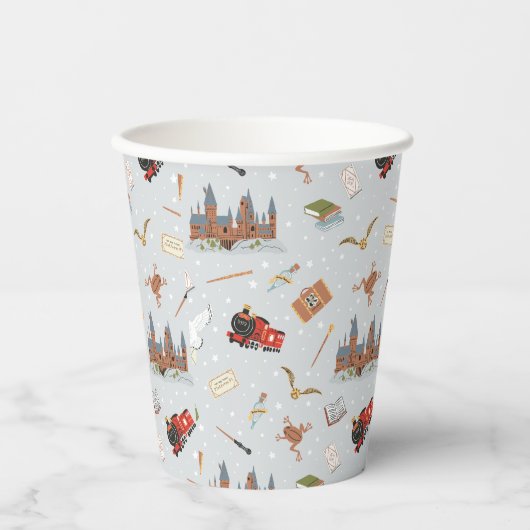Gobelets En Papier Harry Potter | Baby shower Motif Hogwarts (Recto)