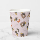 Gobelets En Papier HARRY POTTER™, Hermione & Ron Flying Motif (Gauche)