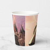 Gobelets En Papier HARRY POTTER™ Hermione & Ron HOGWARTS™ Scène d'Ani (Droite)