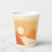 Gobelets En Papier HARRY POTTER™ | HOGWARTS™ Summer Magic (Recto)