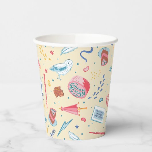 Gobelets En Papier HARRY POTTER™ Motif de fête d'anniversaire (Gauche)