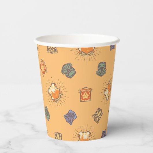 Gobelets En Papier HARRY POTTER™ | Motif Summer Magic HOGWARTS™ (Verso)