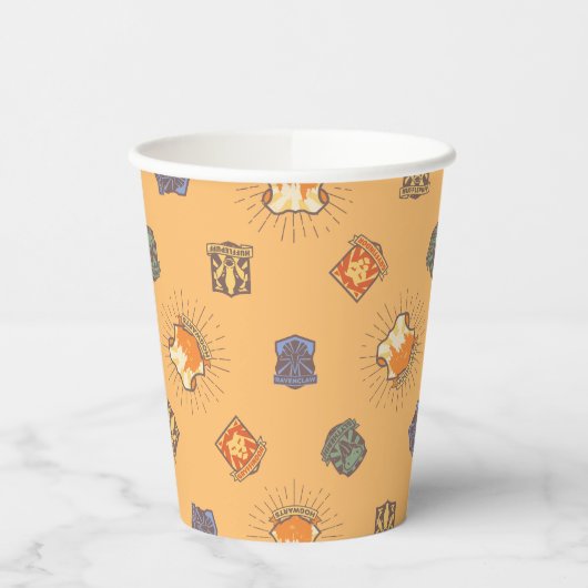 Gobelets En Papier HARRY POTTER™ | Motif Summer Magic HOGWARTS™ (Gauche)