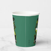 Gobelets En Papier HARRY POTTER™ | SLYTHERIN™ Badge sportif (Droite)