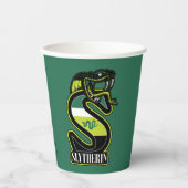 Gobelets En Papier HARRY POTTER™ | SLYTHERIN™ Badge sportif (Recto)