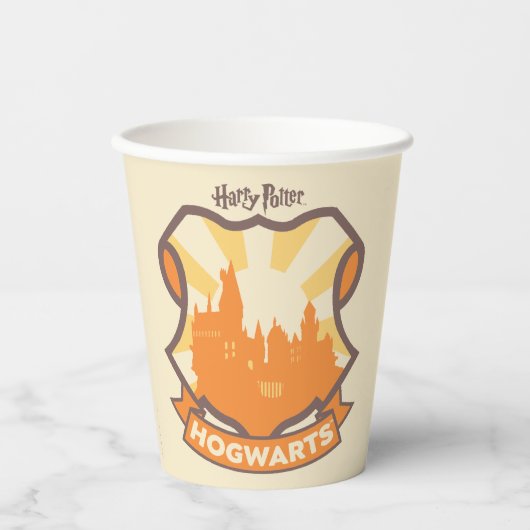 Gobelets En Papier HARRY POTTER™ | Summer Magic HOGWARTS™ Crest (Recto)