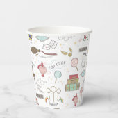 Gobelets En Papier HARRY POTTER™ Tiny Magic Pattern (Verso)