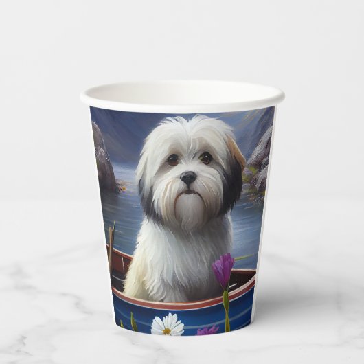 Gobelets En Papier Havanais en pagaie : une aventure Pittoresque (Verso)