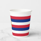 Gobelets En Papier Hawaiian Flag & Seal, Flag of Hawaii (Verso)