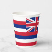 Gobelets En Papier Hawaiian Flag & Seal, Flag of Hawaii (Droite)