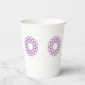 Gobelets En Papier Heart Circles (Verso)