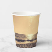 Gobelets En Papier Heartbeat Love – Minimalist Romantic Design (Verso)