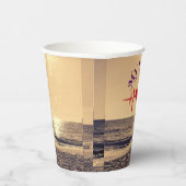 Gobelets En Papier Heartbeat Love – Minimalist Romantic Design (Droite)