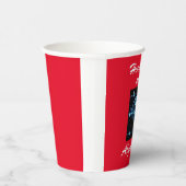 Gobelets En Papier "Heartbeats and Algorithmes" amour futuriste (Droite)