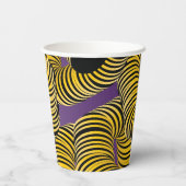 Gobelets En Papier Hello 2026 New Years Trippy Bold Font (Verso)