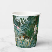 Gobelets En Papier Henri Rousseau - La jungle équatoriale (Verso)