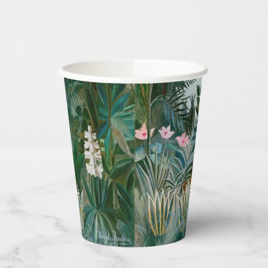 Gobelets En Papier Henri Rousseau - La jungle équatoriale (Gauche)