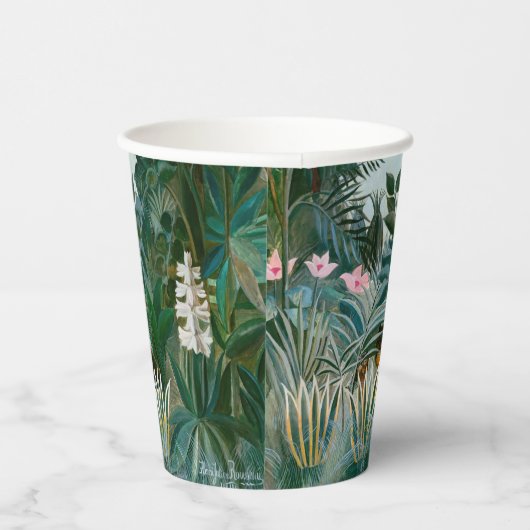 Gobelets En Papier Henri Rousseau - La jungle équatoriale (Droite)