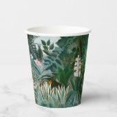 Gobelets En Papier Henri Rousseau - La jungle équatoriale (Recto)