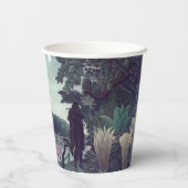 Gobelets En Papier Henri Rousseau - Le Charmeur Des Serpents (Verso)