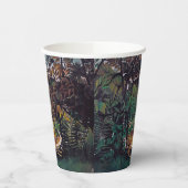 Gobelets En Papier Henri Rousseau - Le lion affamé (Gauche)