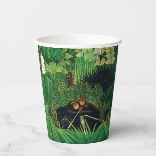 Gobelets En Papier Henri Rousseau - Les Joyeux Jesters (Verso)