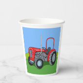 Gobelets En Papier Herbert le Tracteur (Verso)