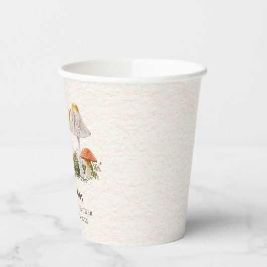 Gobelets En Papier Hérisson Champignon Grasshopper Baby shower forest (Gauche)